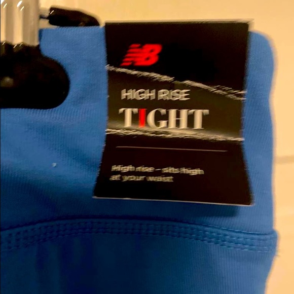 New Balance-Royal Blue High Rise Workout Pants with tags zipper back pocket😊NEW - Picture 5 of 5